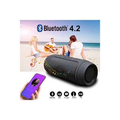 Altavoz Bluetooth Portátil Potente – Sonido 360° y Batería de Larga Duración