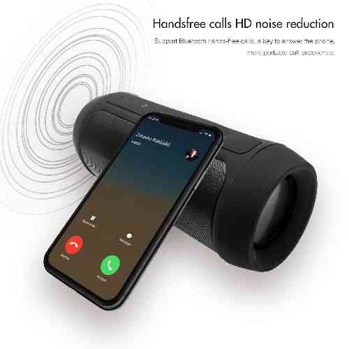 Altavoz Bluetooth Portátil Potente – Sonido 360° y Batería de Larga Duración